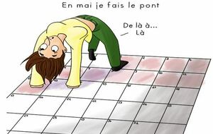 FERMETURE - Pont de l'Ascension