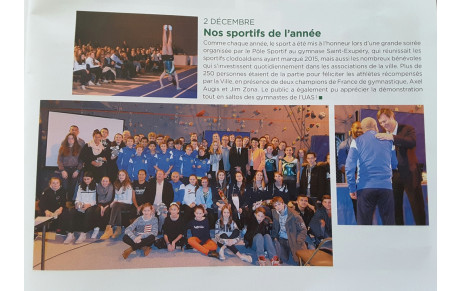 La Gym à l honneur dans le Saint Cloud Magazine