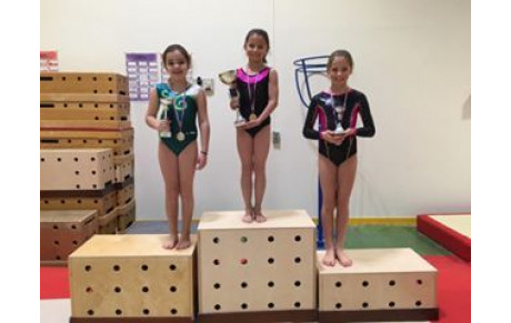 Moisson de Médailles pour nos benjamines au Challenge du Plessis Robinson